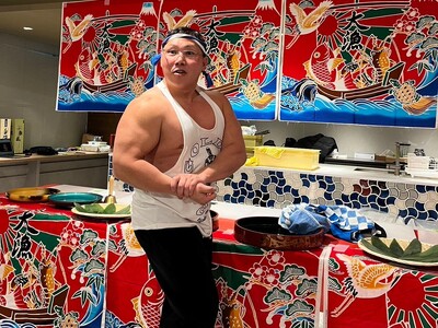 海外のお客様にも大人気！「見る・楽しむ・味わう」筋肉×マグロの異色コラボが企業イベントの常識を変える