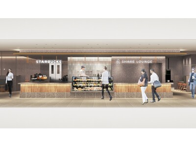 大阪・心斎橋の新たなランドマーク「クオーツ心斎橋」に「LOUNGE & CAFE」として「SHARE L...