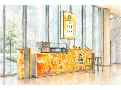 Sunkistジューススタンドが日本初出店｜なんばマルイに8月9日から期間限定オープン