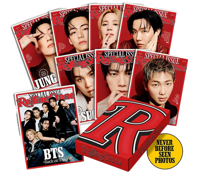 アメリカで話題となり即完したRolling Stone × BTS「BTS Collectors Edition Box Set」日本国内で数量限定販売決定！