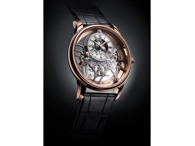 スイス超高級機械式腕時計ブランド、ジャケ・ドローは、モダンでスタイリッシュな新作「グラン・セコンド スケルトン」を一部入荷開始いたしました