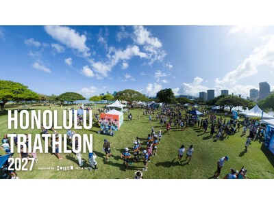 「ホノルルトライアスロン2027 supported by NOT A HOTEL」エントリー受付を2026年8月1日(土)より開始！