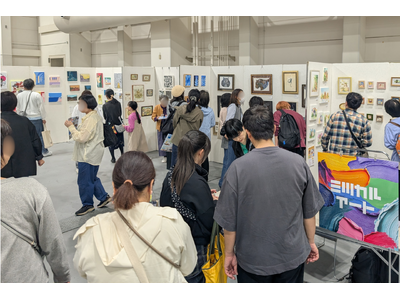 「はじめて絵を買う人が半数超」原画だけを売る「ミツカルアート」、来場2万人規模のイベントに出展
