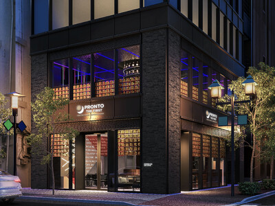 PRONTO第1号店をフルリニューアル 究極の二面性を体現する新業態「PRONTO THE FIRST」が銀座並木通りに12月2日にオープン