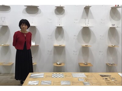 「パーキンソン病とともに歩む錫アクセサリー作家・濱田久美子 個展開催」
