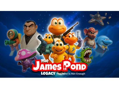 SYSTEM 3�A�wJAMES POND�x�̃��K�V�[���p�����鐔�ʌ���p�b�P�[�W�ł�NINTENDO SWITCH 2������2026�N10������