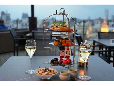 青山のモダンダイニング TWO ROOMS が「トワイライトハイティー」を4月23日よりスタート