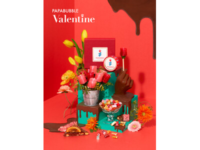 口の中で長く味わえるキャンディは、長く続く愛のしるし　バラがテーマのプレミアムキャンディで特別なバレンタインを