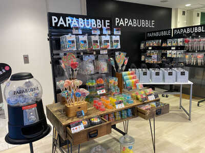 パパブブレ及び湘南平塚コンディトライ バッハマンのPOPUPショップ　ラスカ平塚の第1弾リニューアルに合...