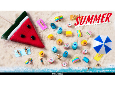 南国気分なバカンスミックス、日本の“夏”を感じるサマーミックスなど夏を盛り上げるキャンディやバブレッツなど　全6種が登場！PAPABUBBLEのサマーバカンスシリーズ　7月3日より発売