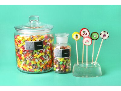 1番人気のフルーツミックスキャンディに2.4KG入りの超ビックJARが登場！ステッカー入りのオリジナル缶がもらえるキャンペーンも　PAPABUBBLEのフルーツフェア1月8日より発売