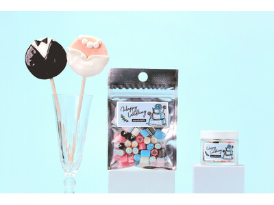 結婚式の思い出を“食べられる記念品”に　オリジナルラベルやフォトジェニックなロリポップが登場　PAPABUBBLEのブライダルシリーズ　3月12日より発売