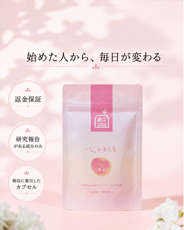 自身の不安障害の経験から生まれたサプリメント「心のおとも」