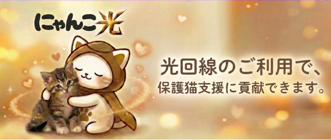 「にゃんこ光 Powered by So-net」提供開始