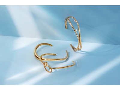 ４℃の原点である“水”をモチーフにした「Noble of Water」 初夏の日差しに映える新作ジュエリーが登場　流れる水のしなやかな美しさを表現