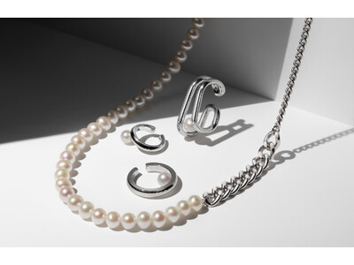 ４℃のジェンダーレスライン「４℃ HOMME+」から　パールと地金が織りなす新シリーズ「Pearl Collection」が登場