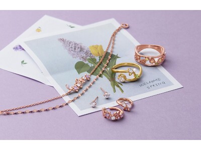 風が運ぶ春のきらめき、花ひらく季節に、想いを重ねて「Spring Collection」がCanal 4℃から登場
