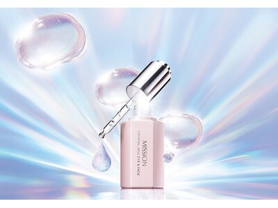 整う、充実。Ｗのハリを与えるジェル状美容液「ミッション クリスタル ジェル アイ＆フェイス」誕生。