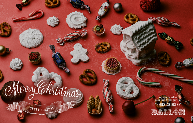東京発デザインアロマブランドBALLON(バロン)より2025 ホリデーギフト コレクション「SWEET HOLIDAY」発表