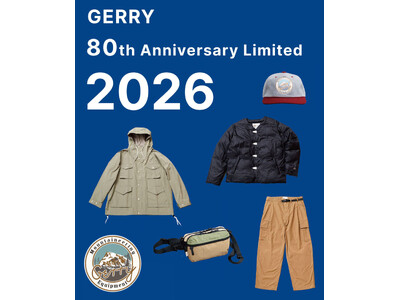 �A�����J���E�A�E�g�h�A�u�����h�wGERRY�x80���N����R���N�V������10/6���甭���J�n