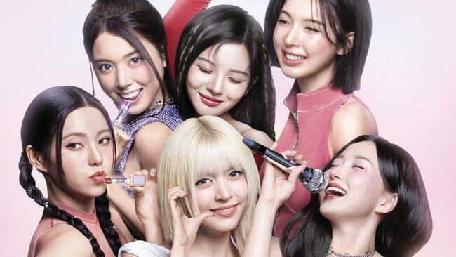 【メイクアップフォーエバー】新製品「アーティスト カラーグロウ リップ バーム」のパートナーにK-POP ガールズグループ『NMIXX』を起用。