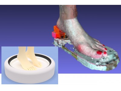 100%フィットする靴が必ず手に入る！オーダーメイド靴専用の『3D計測器』の全国展開を開始します