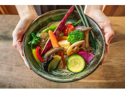 都心の赤坂に"畑にいちばん近い"らーめん屋！？10月26日、地域の野菜が主役の『non e らーめん』が農業の発信拠点「東京農村」1階にオープン！