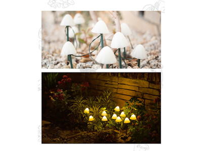 【新発売】ソーラーガーデンライト「このきのこ」が新登場!!