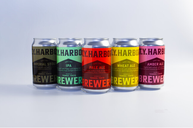 T.Y.HARBOR Breweryのクラフトビールがモダンなデザインの缶ビールになって登場!天王洲「BREWS」にて発売スタート。