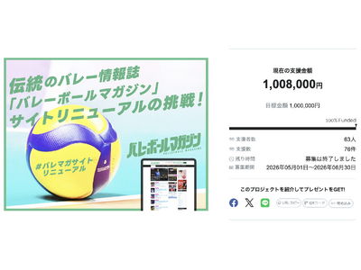 【目標達成！】伝統のバレー情報誌『バレーボールマガジン』サイトリニューアルの挑戦！ #バレマガサイトリニューアル