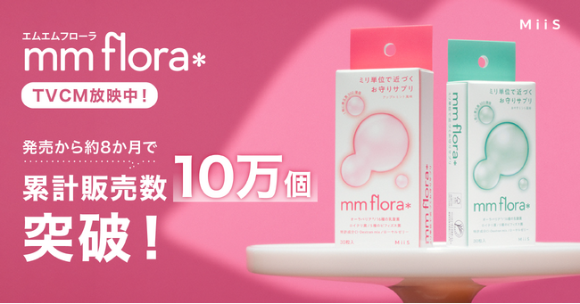 JAEJOONG（ジェジュン）さん出演！TVCM放映中のミリ単位で近づくお守りサプリ「mm flora＊（エムエムフローラ）」発売から約8か月で累計販売数10万個を突破！