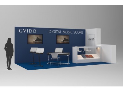 GVIDO MUSIC、世界最大級の音楽見本市「The 2019 NAMM Show」に電子楽譜端末GVIDOをブース出展