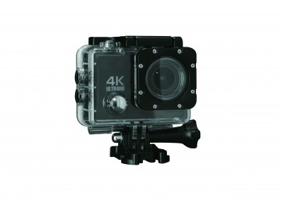 アクセサリ16点が付いて高画質な４K動画にも対応した　コンパクト防水４K ULTRAHDカメラ 
