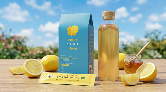 スポーツドリンクの“糖”を見直す。果糖ブドウ糖液糖・人工甘味料不使用の“百年はちみつ塩レモン”発売