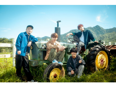 04 Limited Sazabys、04年ぶりのフルアルバム『Harvest』10月12日発売！ジャケット写真と収録内容を解禁！