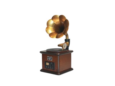 昭和100年メモリアル企画 日本コロムビアの名曲50曲内蔵の蓄音器