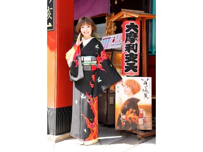 田川寿美がデビュー３５周年記念曲「いのち陽炎」発売。上野・摩利支天徳大寺でヒット祈願＆歌唱奉納。３５周年...