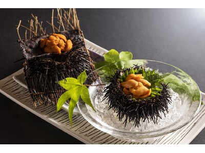 【函館湯の川温泉／望楼NOGUCHI函館】殻付き雲丹を刺身＆焼き＆炊き込みご飯3種の食べ方で雲丹を堪能！...