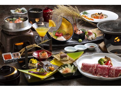 【札幌・定山渓温泉 章月グランドホテル】秋の魚料理は「秋野菜と魚介類の炊き合わせ」【銀の月】