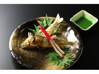 【奥湯河原温泉・山翠楼 SANSUIROU】～奥湯河原の涼を愉しむ～夏の恵み「鮎の塩焼き」の特典付プランを販売中！