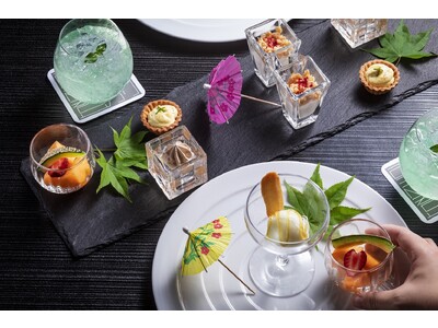 登別温泉　野口観光株式会社　望楼NOGUCHI登別より～夏のお料理の“デザート”を斬新なスタイルにしました～