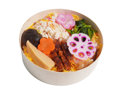 3日間限定！だしの惣菜専門店「一汁旬菜 日本橋だし場」 桃の節句を彩る、だし炊き酢飯の「ひな祭りちらし」...