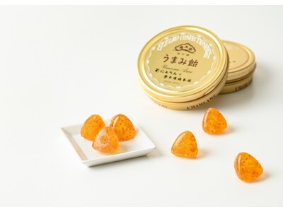 榮太樓總本鋪「榮太樓飴」×にんべん「金色の鰹だし」 日本橋コラボ商品「うまみ飴」 2024年10月1日よ...