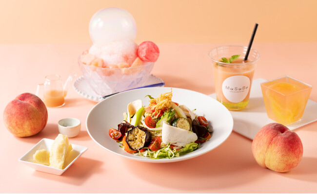 〈フルーツ王国・福島〉夏こそ旬！みずみずしさと甘い香りを味わいつくす『福島の桃まつり』を、東京・白金台「MuSuBu」にて開催