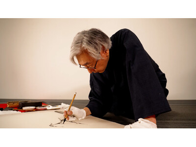 水墨画家・小林東雲氏が手がけた原画を初公開!水墨画家×組子職人によるコラボレーションが生む“日本の、美意...