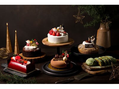 【10/15(木)予約受付開始】「八芳園洋菓子店」クリスマスケーキ2026　王道と「和」のエッセンスが香る全6種を数量限定で販売
