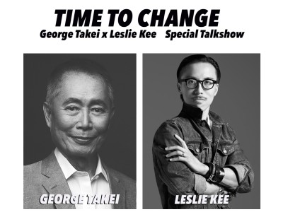 【11/12(日)トークショー@渋谷MODI】ハリウッド俳優ジョージ・タケイと写真家レスリー・キー、「偏見を超え、未来を変える」を語る。LGBTフォト企画「OUT IN JAPAN」公開撮影にも参加