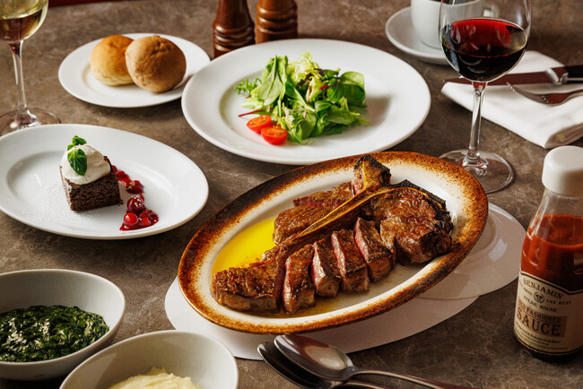 ニューヨークの名門ステーキハウス「ベンジャミンステーキハウス」六本木店、春の歓送迎会に向けた「春宴ステーキ歓送迎会プラン」が登場
