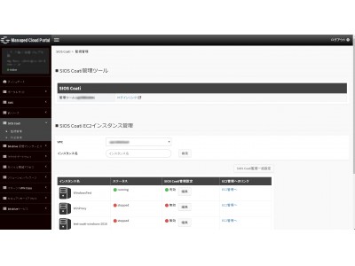 「マネージドクラウド with AWS」においてアプリケーション監視・自動復旧サービス「SIOS Coati」を利用した ソリューションパッケージの提供を開始