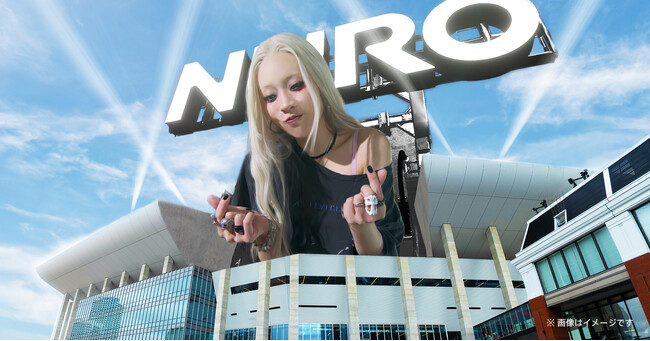 NURO、「CENTRAL」にて超巨大3DちゃんみなAR体験を提供 ソニーグループ独自の技術によってリアルに再現